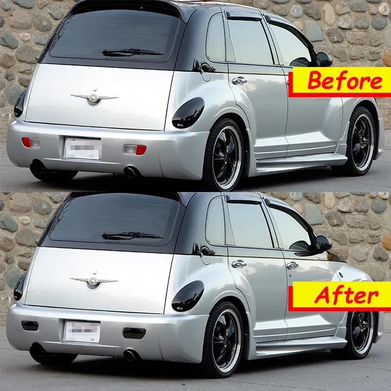 Car Rear Bumper Reflector Tail/Brake Light Backup Reverse Light Housings For Chrysler PT Cruiser 2006-2010 No Bulb / Socket