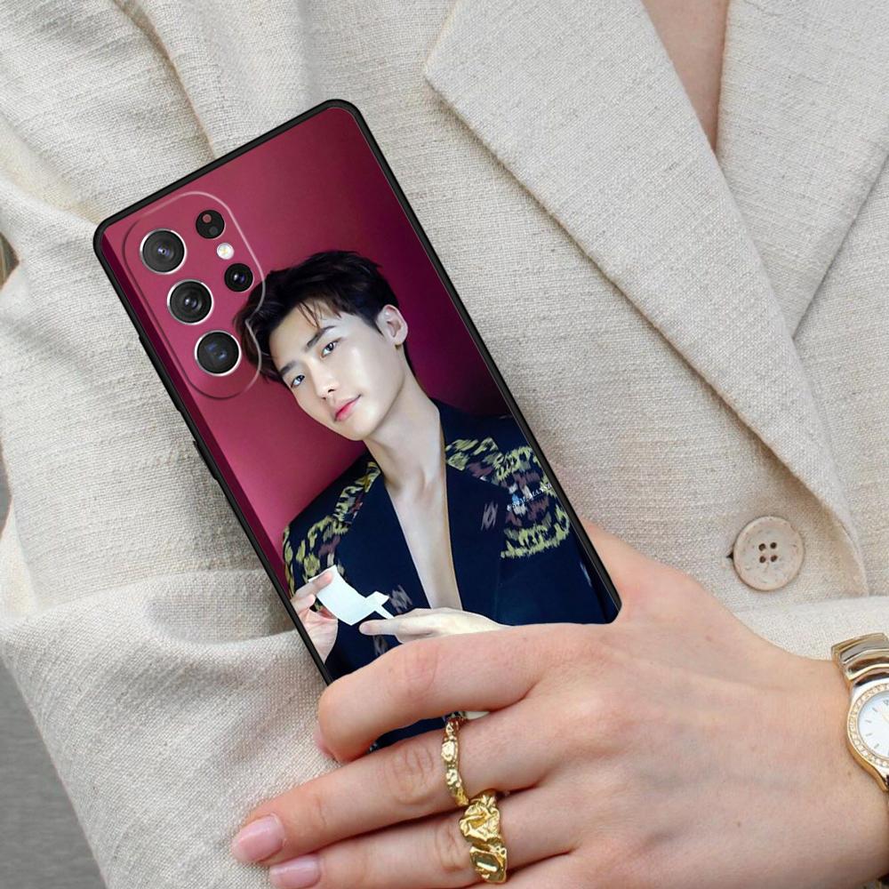 Korean male star Idol Lee Jong Suk Cell Phone Case for Samsung Galaxy S26 Ultra S25 S24 S23 S22 S21 S20 Note10 Cover