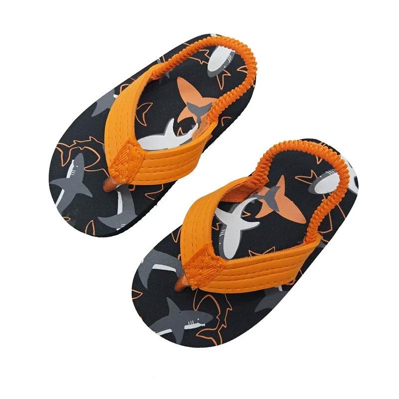 Kinder Flip-Flops Schuhe Cartoon Sommer EVA Weiche Sohle Indoor Baden Anti-Rutsch Mädchen und Jungen Sandalen Strand und Pool Hausschuhe