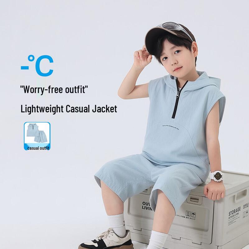 Boys  Summer Sleeveless Two-Piece Set 150