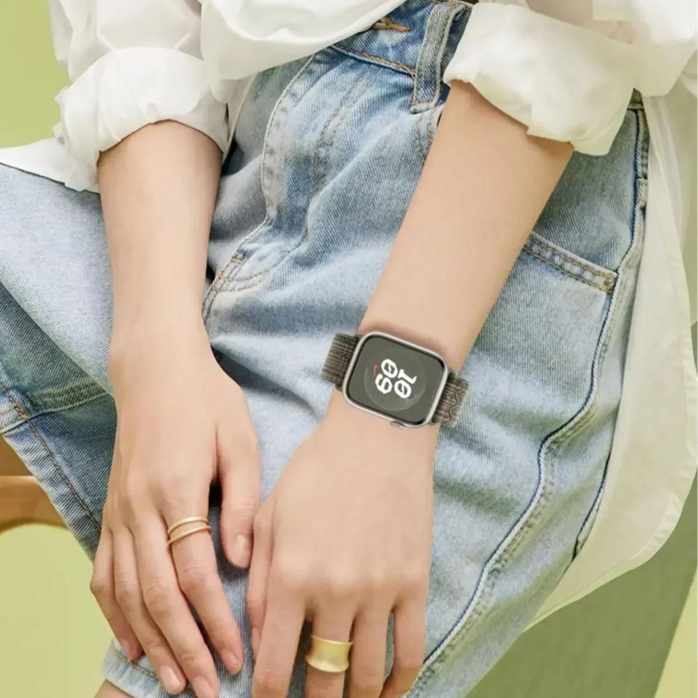Nylonový remienok pre Apple Watch Band Ultra 2 49mm 44mm 40mm 45mm 46mm 41mm 42mm 40mm Náramok Strap IWatch Ultra Series10 9 7 6 5 Se 8