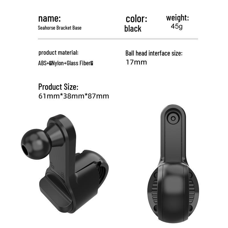 

Shock-Absorbing Motorcycle & Scooter Phone Holder – No Installation Needed