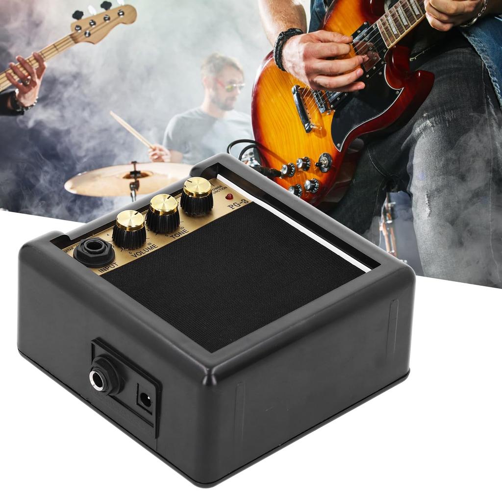 Portable Bass and Guitar Amplifier with a Portable Incredibly Adjustable Volume and Compatible with Guitar and Ideal for and Home Portable Compact,