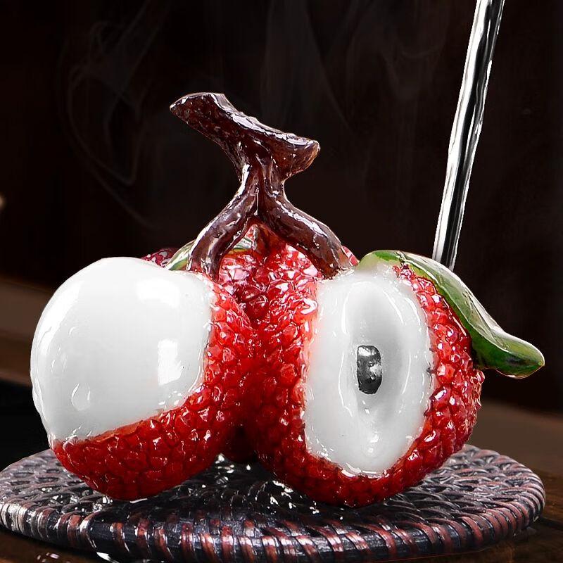 Ozdoba čajového mazlíčka z pryskyřice měnící barvu