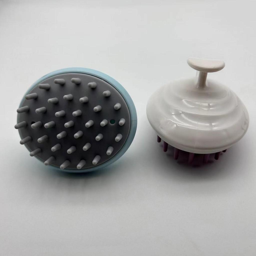 Japanese Wet & Dry Handheld Scalp Shampoo Brush - Medium Firmness Head Massage & Hair Care Comb