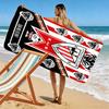 Athletic Bilbao Print Beach Towel, Large Soft Quick Dry Towel for Beach Camping Swimming