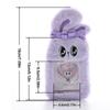 Credit ID Bus Card Case Plush Card Holder Key Ring Photo Album Card Cover Fashion ID Badge Holder