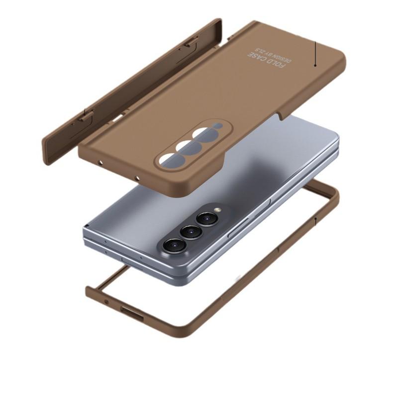 Slim Full Coverage Protective Case Galaxy Z Fold4 Fold3 Foldable Phone PC Bumper Shockproof Anti-Fingerprint