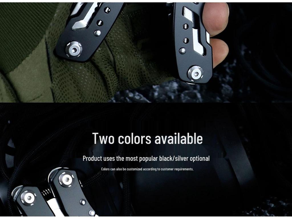 Outdoor Folding Stainless Steel Multi-Tool Pliers: Portable, Multi-Function Combination Pliers