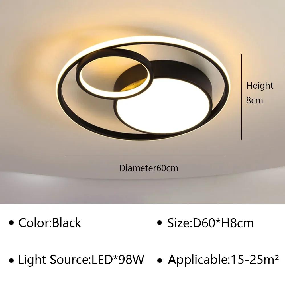 Modern LED Ceiling Lamp For Living Dining Room Bedroom Aisle Children's Room Ceiling Light Home Decor Indoor Lighting Fixture