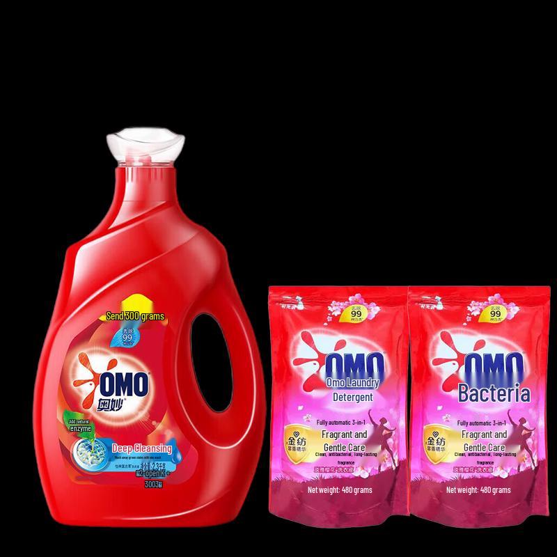OMO Deep Clean Laundry Detergent Combo