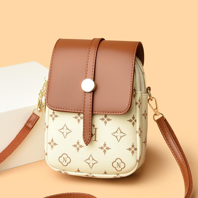 Women's bag new fashion color mobile phone bag mini small versatile oblique span shoulder