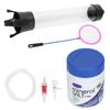Fish Tank Shrimp Breeding Hatcher Incubator Aquarium Breeder with Mineral Salts Spoon Net