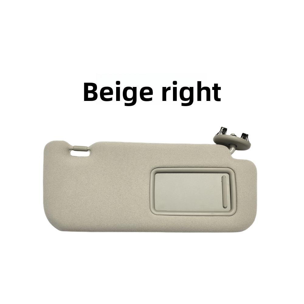 For Toyota Corolla 2007, 2008, 2009, 2010 2011 2012 2013 Grey and Beige Left and Right Car Sun Visors with Vanity Mirrors