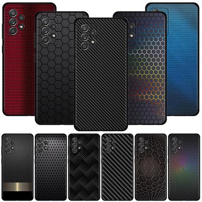 Husa din fibra de carbon pentru Samsung Galaxy A72 A71 A52 A51 A42 A41 A32 A31 A22 A21s A12 A11 A02 A02s A01