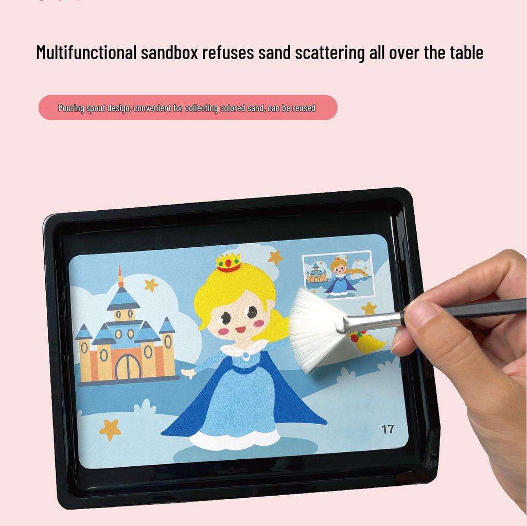 Children's DIY Sand Painting Kit - Gift for Boys and Girls
