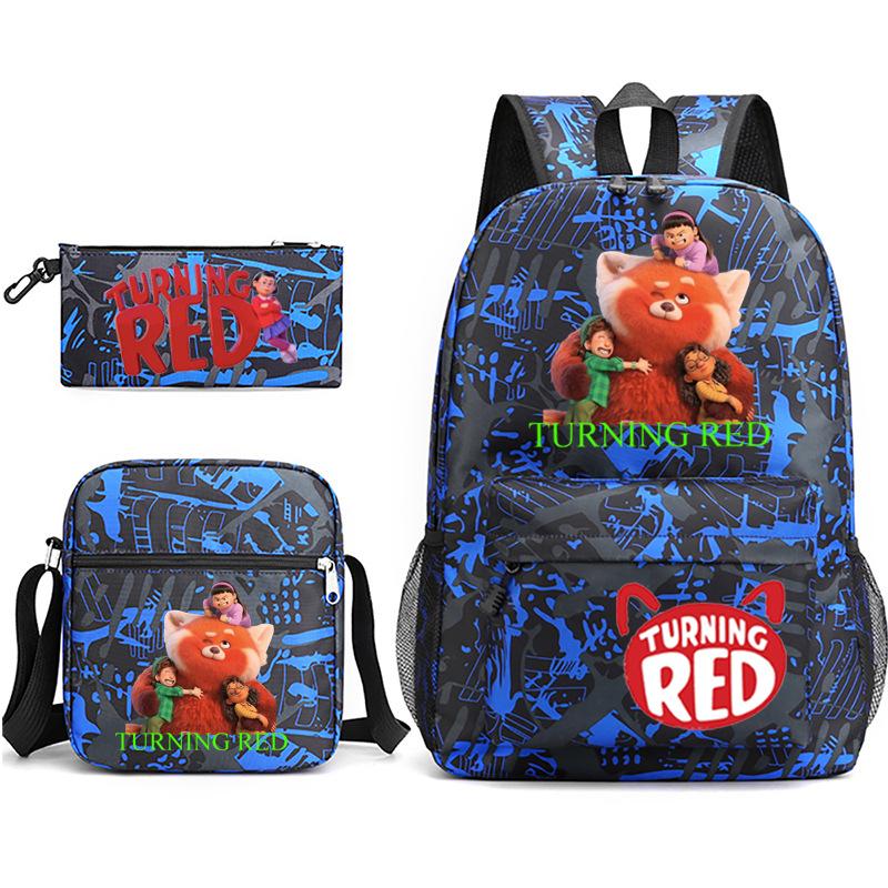 2022 Youth Metamorphosis 3 Sets/piece Laptop Backpack School Teen Girl Student Schoolbag