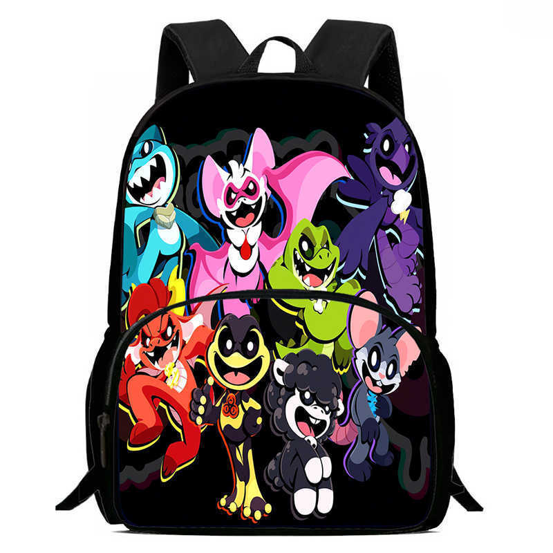 Zaino Animato Crittersnig Htmare Sorridente Articoli Complementari Zainetti Scolastici da Uomo e da Donna