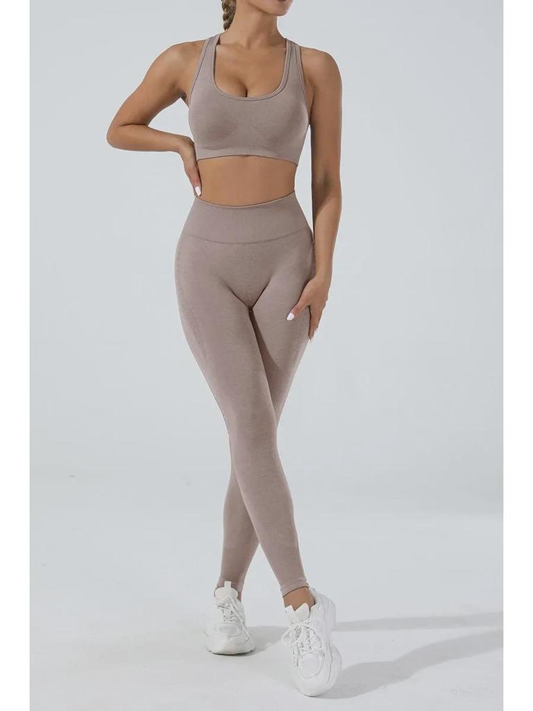 Kationische nahtlose schnelltrocknende Yogahose - Hohles Design für Outdoor-Training