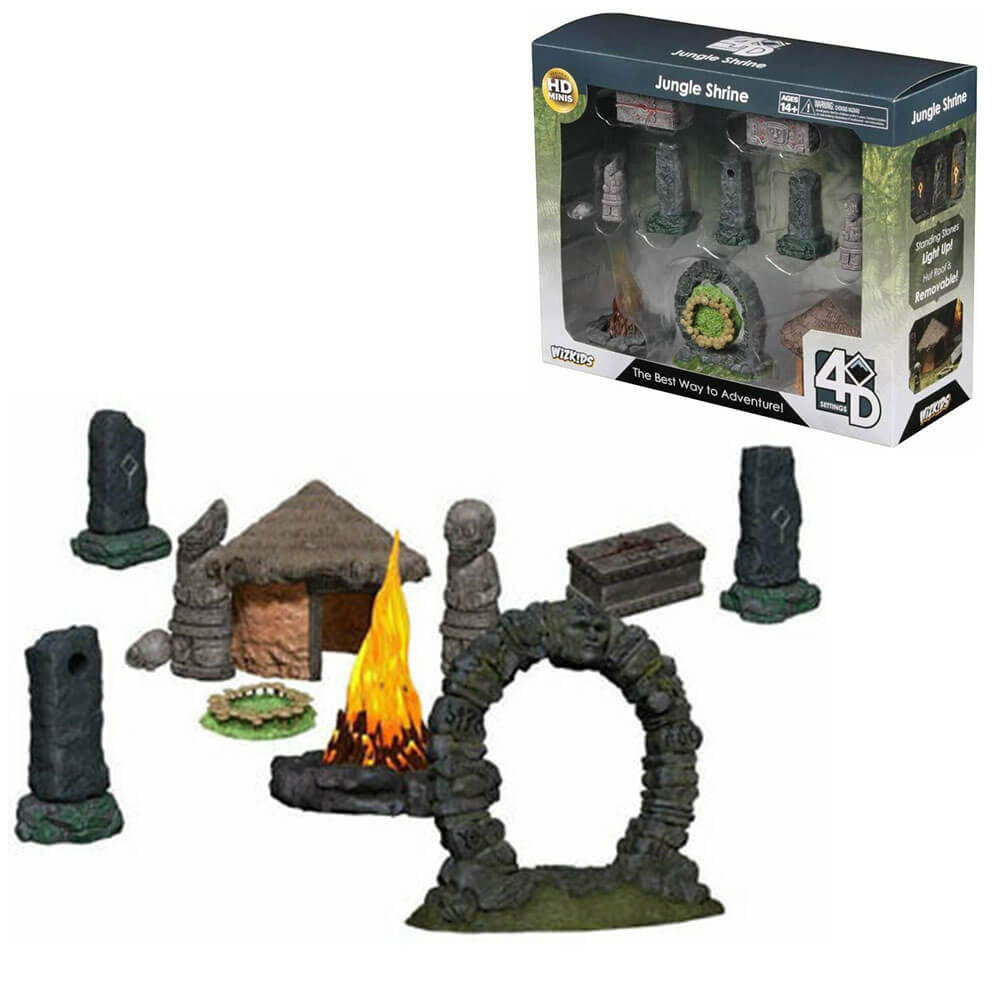 

WizKids 4D Настройки Джунгли Святилище