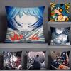 Singer AAdo Pillow Case Square DoubleSided Printing Sofa Cushion Cover Pillowcase Bedroom Bedside