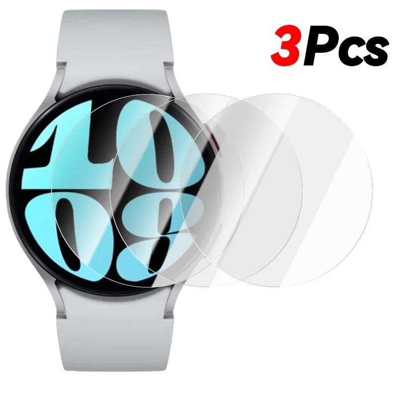 For Samsung Galaxy Watch 7 6 5 4 40/44MM Tempered Glass Screen Protector For Samsung Watch 7 44mm 40mm Protective Film Cover