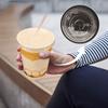 Disposable Coffee Foam Cup Milk Tea Beverage Takeaway Foam Cup Polystyrene Foam Cup Lid