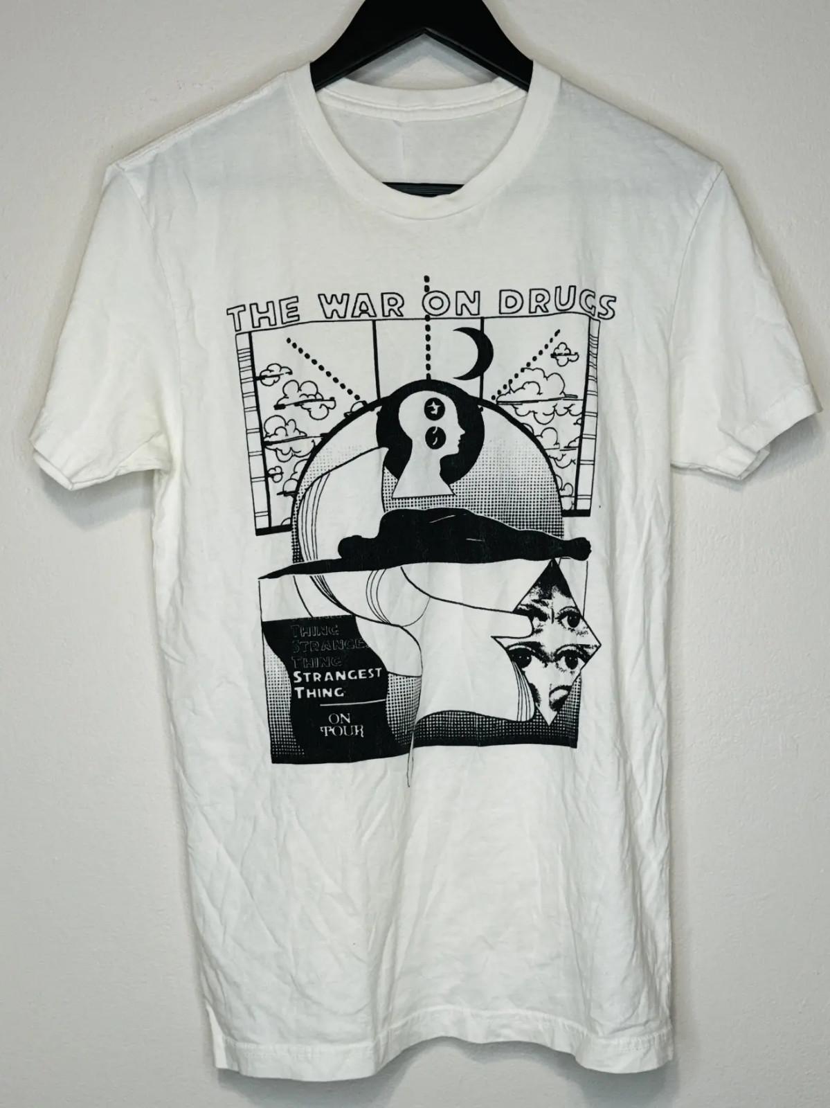 Collection The War On Drugs Band Tour 2026 Gift For Fan White T-shirt MA728 XXL