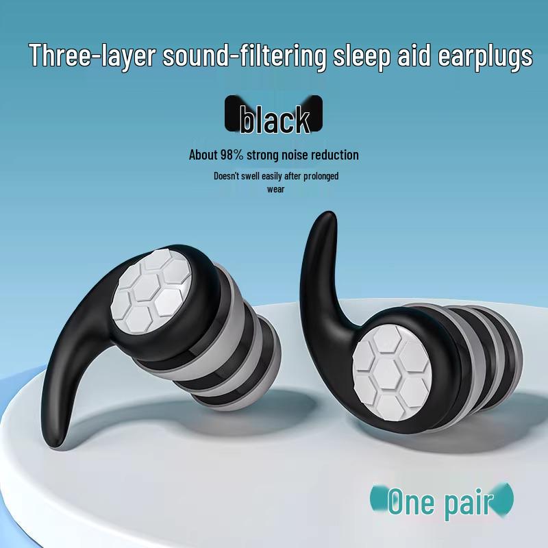 Professional Waterproof Swimming and Bathing Soundproof Earplugs