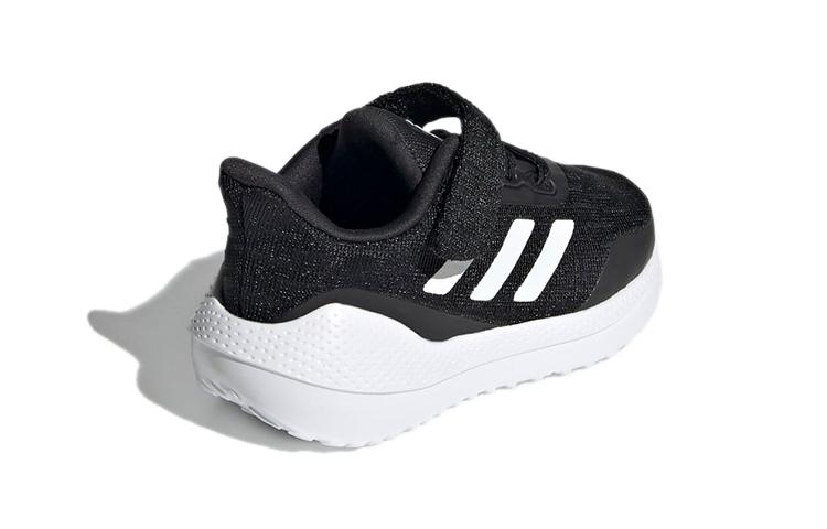 Adidas EQ21 Run El I Low top Toddler Shoes Black White Infant And Toddler FX2257