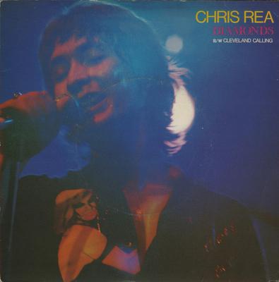 7inch Record CHRIS REA  Diamonds  Cleveland Calling MAG144 Magnet 1979 UK Rock Used