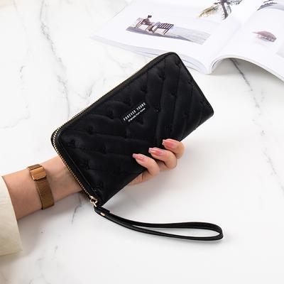 New Women's Wallet, Long Zipper, Multi-card Seat, Multi-function for Students, Handbag for Women