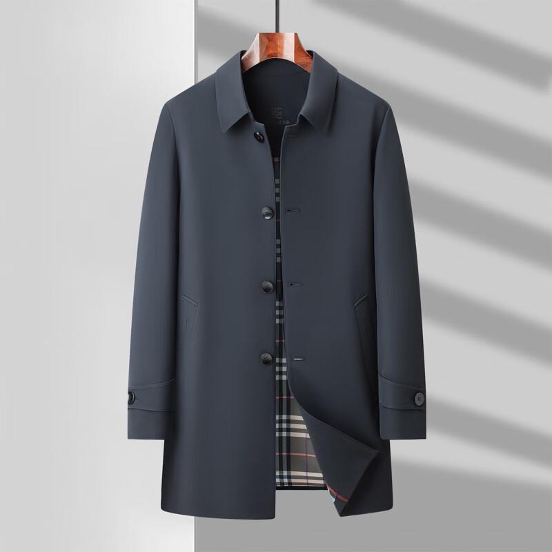 Мужской тренч средней длины FengXun 195