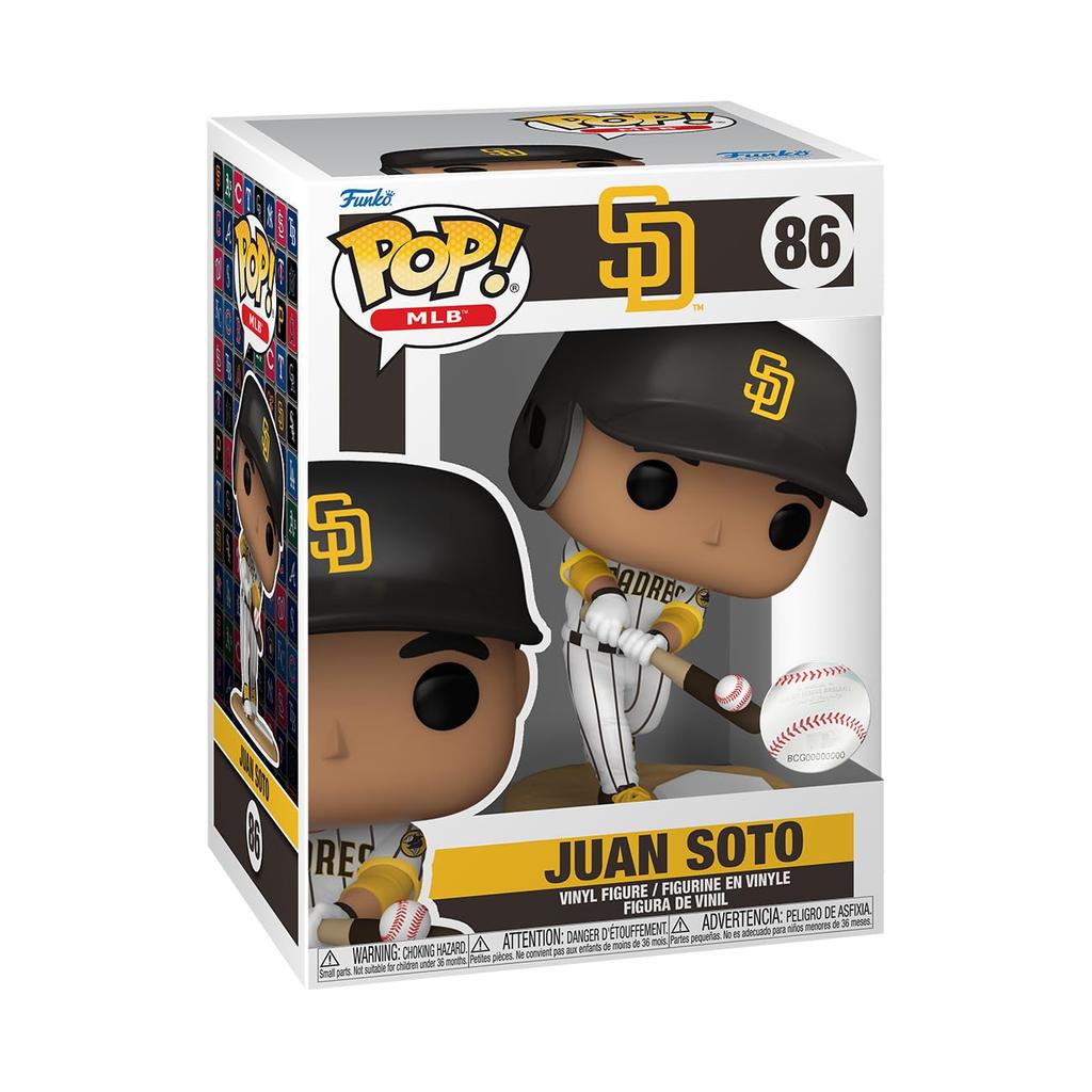 Funko Soto Collectible Vinyl Figure Gift Idea Official Merchandise For Kids Adults Sports Fans Model Figure for Collectors and Display POP! MLB