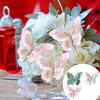 Butterfly Clip for Elegant Wedding Party Decoration Christmas Theme Accessories Artificial Butterfly Shaped Adorment