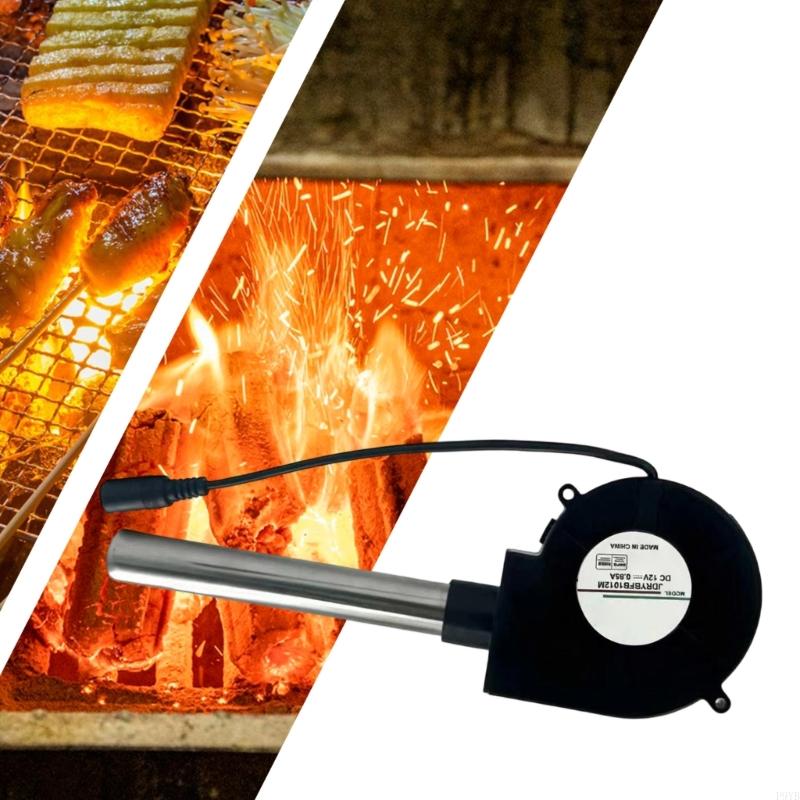 Multi Purpose 100-240V Blower Fan For Barbecue Bonfires Fireplaces Stove And Equipment Cooling Kitchen Camping Workshop