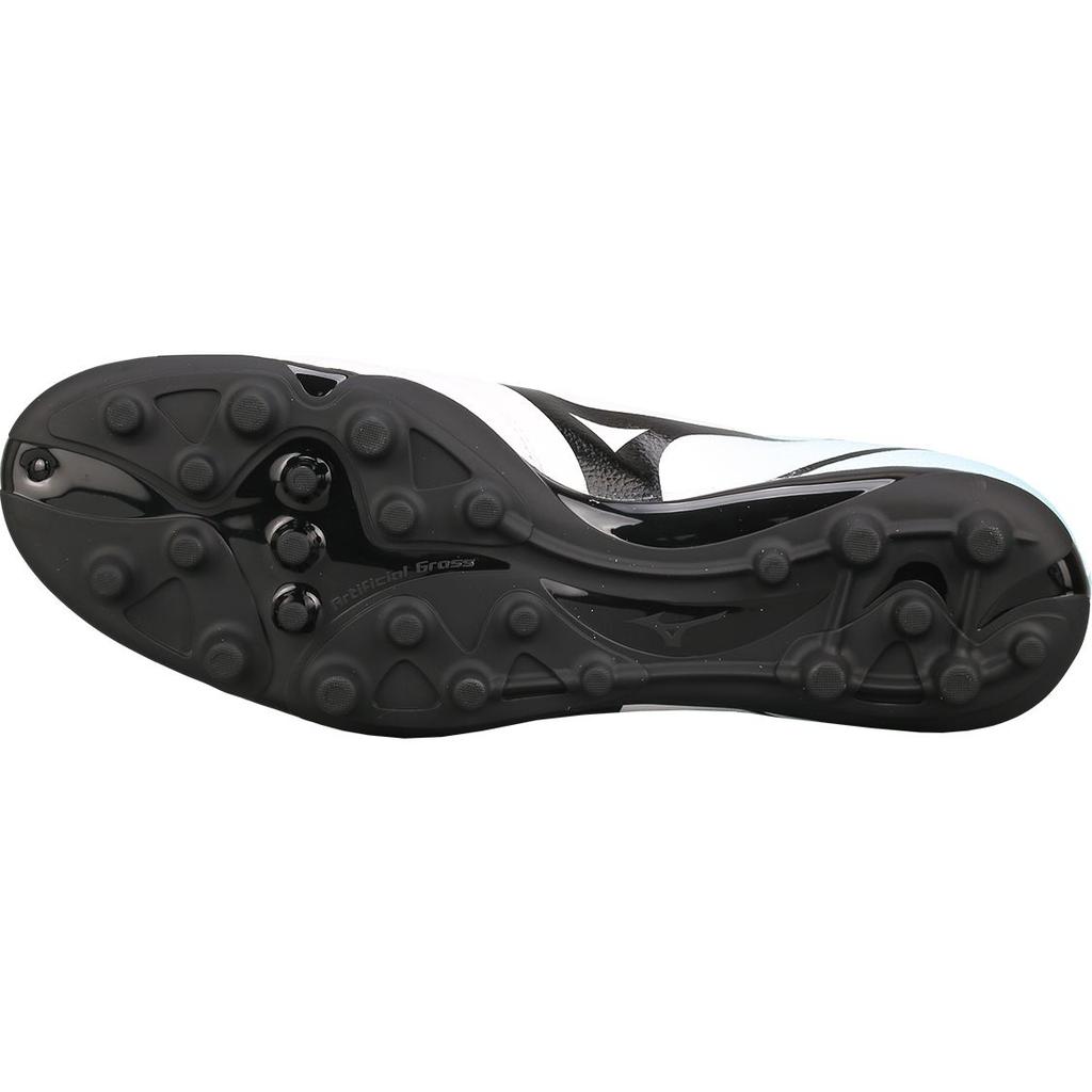 Mizuno Folgado AS Wide Lace-Up AG (Rubber Short Studs) Shock Absorbing Durable Impact Resistant Soccer Shoes Men Soccer Shoes White Blue P1GA229425