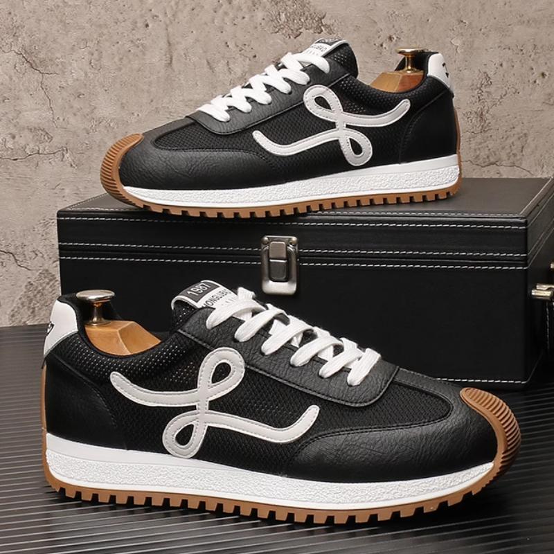 Fashion Forrest Gump Men's New Summer Breathable Mesh Sports Casual Shoes for Men, Simple and Versatile Thick-soled Dad Shoes