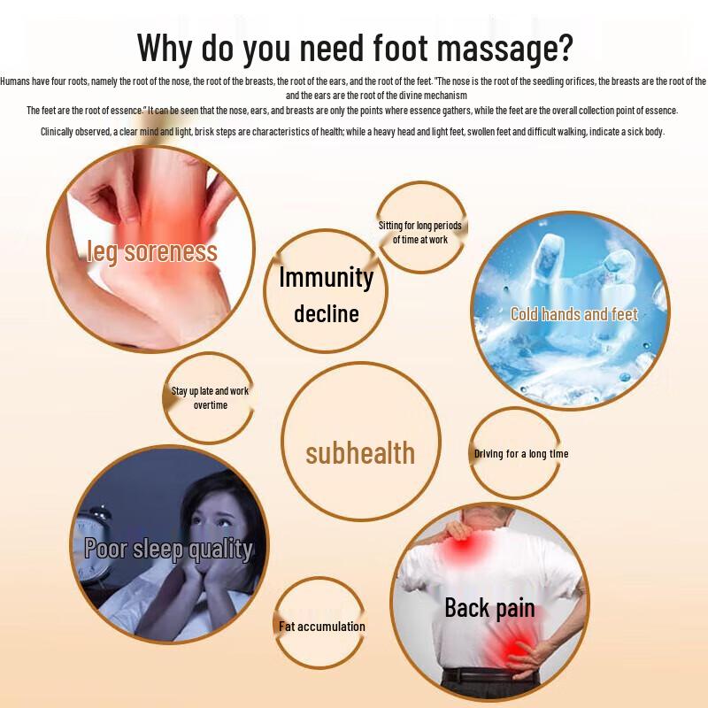 CLORIS Jade Acupoint Foot Massage Slippers