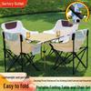 Portable Outdoor Picnic & Camping Table and Chair Set - Lightweight, Folding Design for Easy Carrying