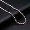 1String, White Natural Freshwater Pearls, Irregular Rice Shape Pearl Beads, 2-3mm, for DIY Jewelry Making, Unique Birthday Party Wedding Crafts, 36cm