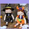 Süßer Halloween-Hexe-Kürbis-Puppe Plüschtier Für Gruselige Deko
