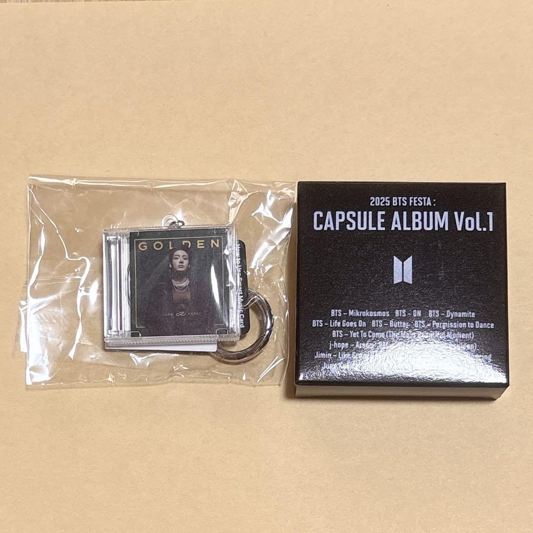 

[USED] BTS FESTA 2025 Capsule Album JUNGKOOK GOLDEN