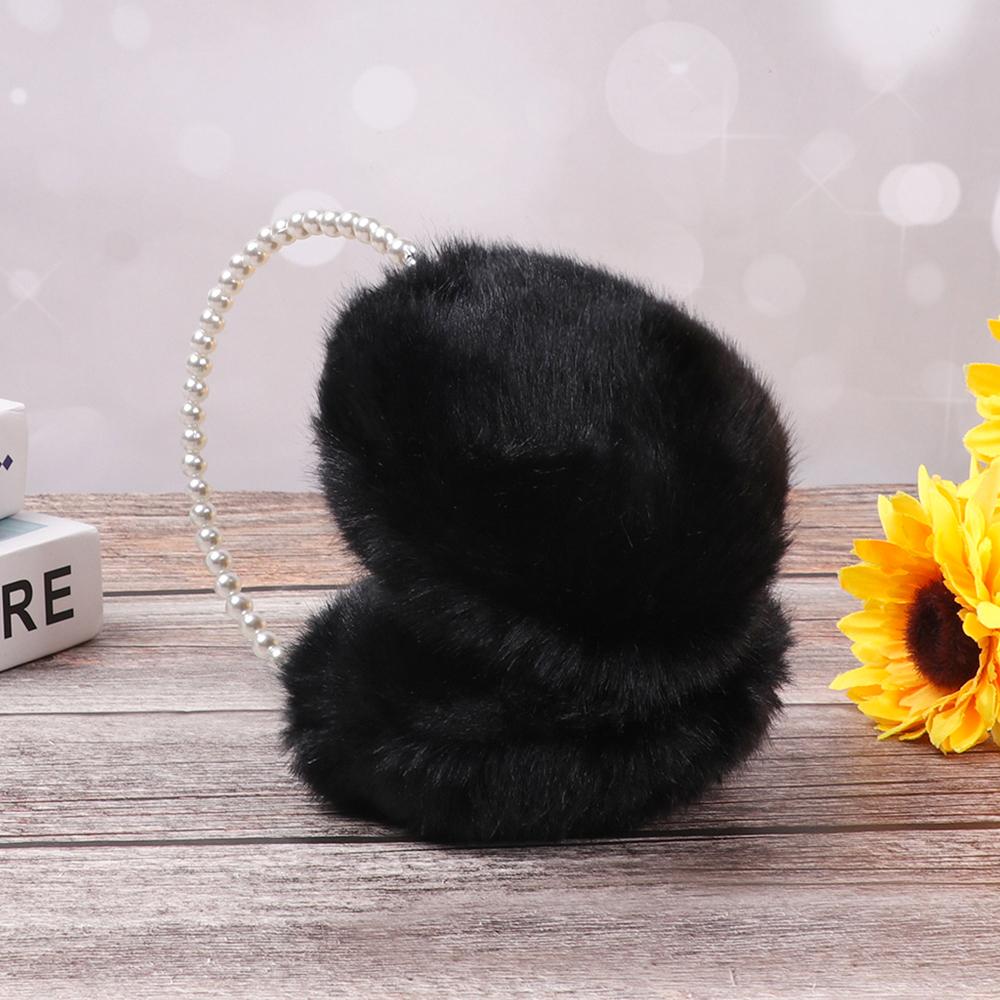 Snow Outdoor Fluffy Thick Earflap Headband Ear Warmers Warm Earmuffs