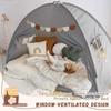 Children's Indoor Princess Castle Tent - Portable, Breathable Playhouse for Babies.