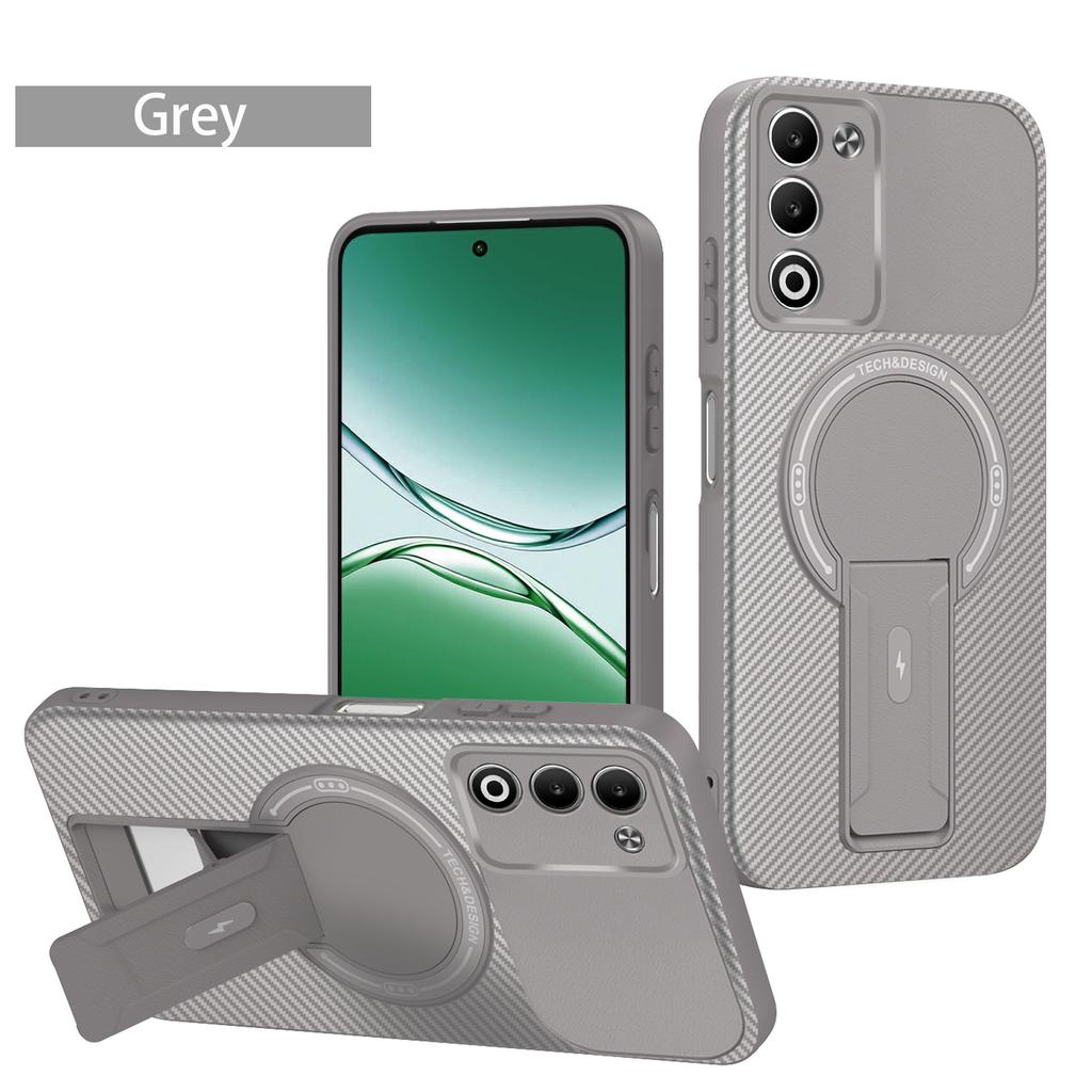 For OPPO A5 Case OPPO A5 5G Phone Case Oppo A5 4G Cover Oppo A5 2026 Magnetic Mounting Bracket Protect Back Cover