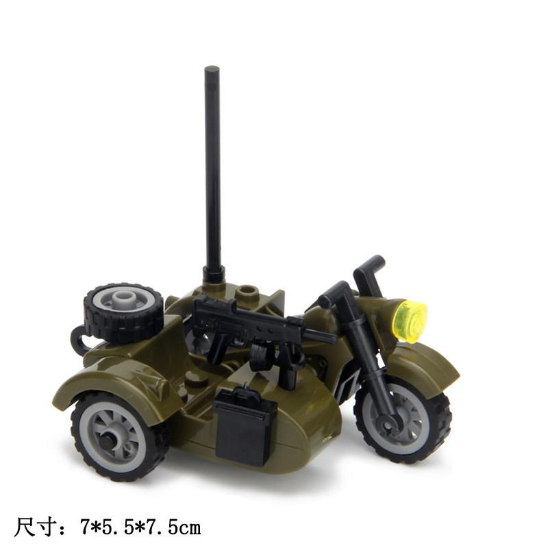 World War 2 WW2 Antiaircraft Gun Rocket Artillery Military Army War Weapon Soldier MOC Model Building Block Bricks Toys For Kids