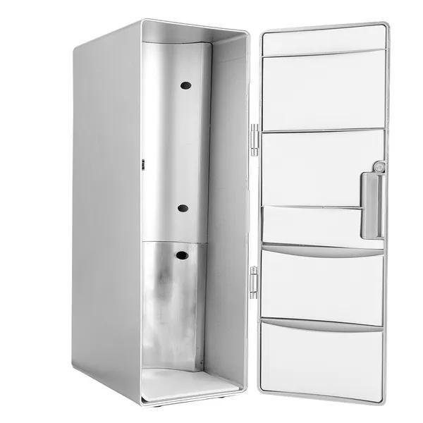 Small Fridge Freezer, Cooler and Warmer Mini Fridge Freezer, USB Refrigerator USB Frideg or Office for Home