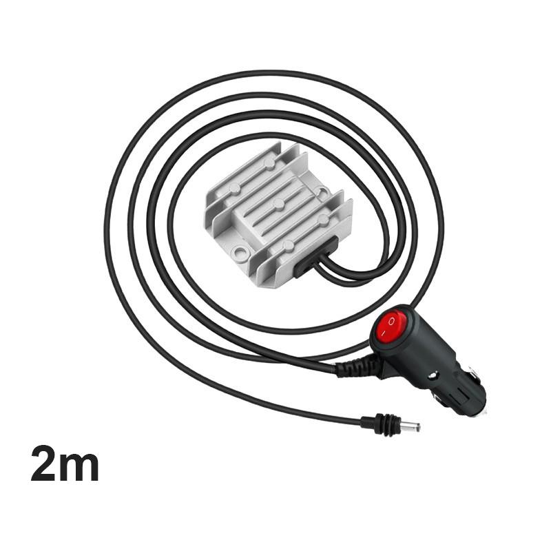 

1Pc 12V/24V Boost To 30V 3.5A Car Power Converter Voltage Regulator Adapter For Mini Antenna Power Cord Easy To Use 2m