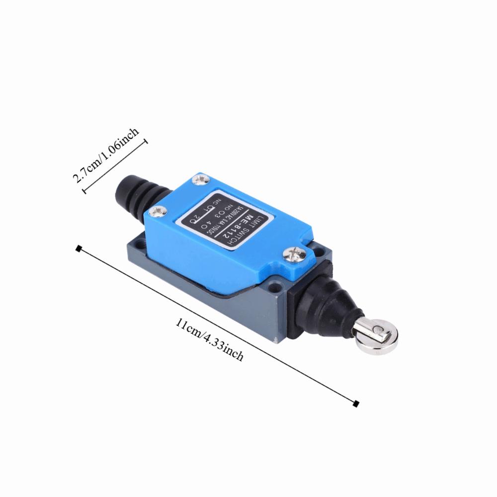 250V 5A Micro Switch Momentary Roller Mini Limit NC-NO Actuator Limit Switch  Milling Router